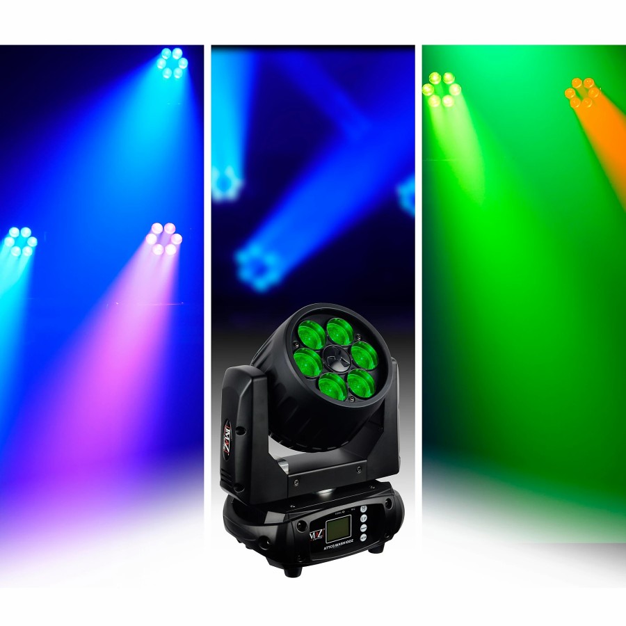 Lighting JMAZ Lighting | Jmaz Lighting Attco Wash 100Z 90W Rgbw Led Moving Head