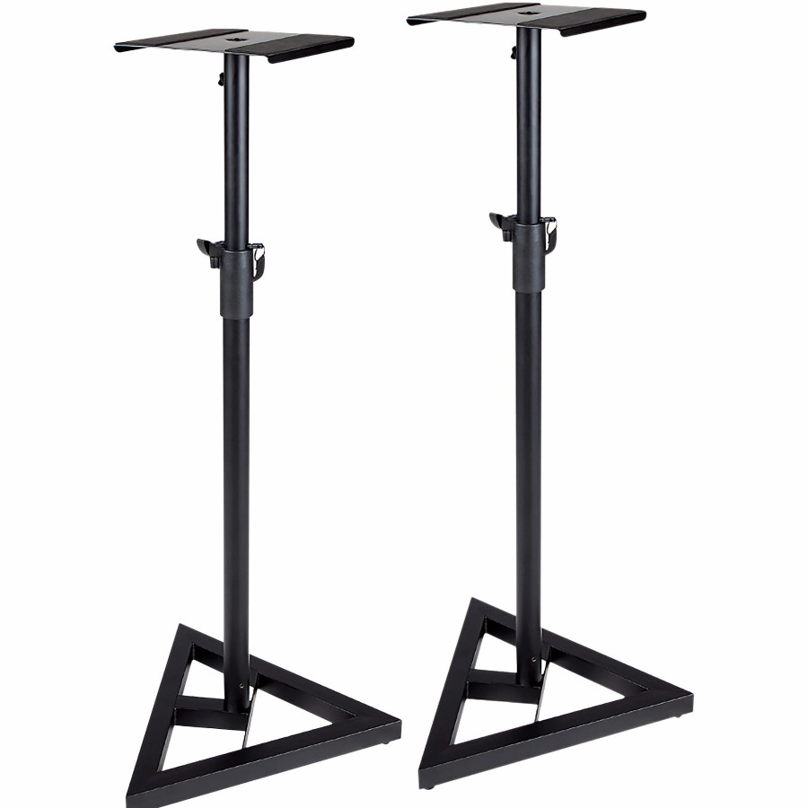 Recording Proline | Proline Pl6000P Adjustable Studio Monitor Stand - Pair Black