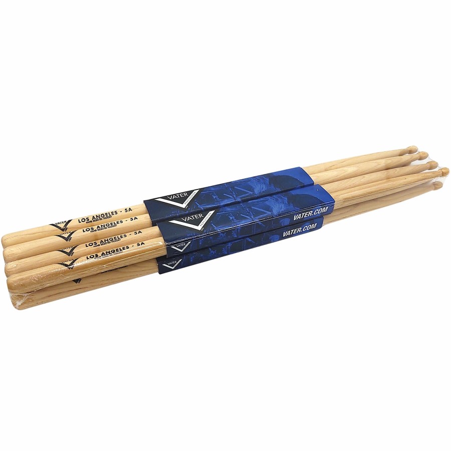 Drums Vater | Vater Hickory Drum Stick Prepack Wood 5A