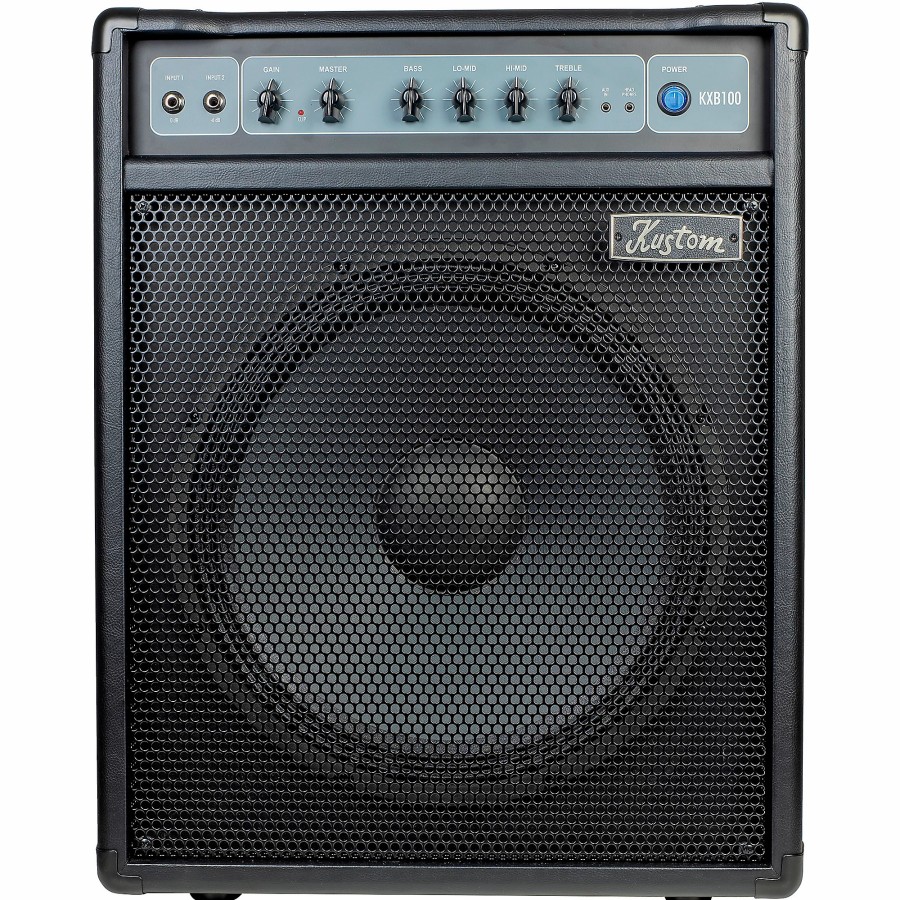 Amps & Effects Kustom Combo Amps | Kustom Kxb100 100W 1X15 Bass Combo Amp