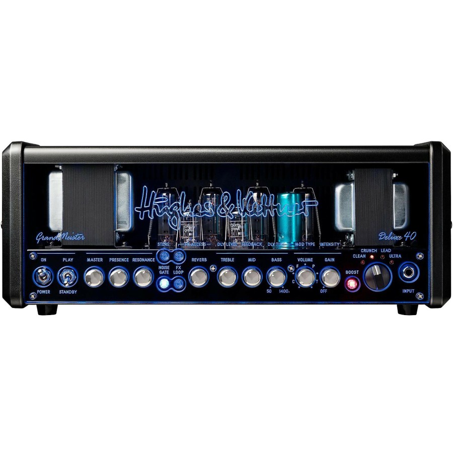 Amps & Effects Hughes u0026 Kettner Heads | Hughes & Kettner Gm40Dh Grandmeister Deluxe 40 40W Guitar Amplifier Head