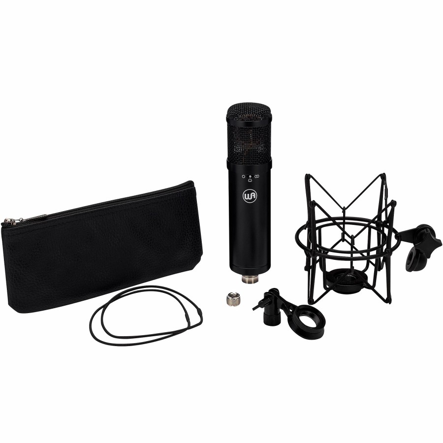 Mics & Wireless Warm Audio | Warm Audio Wa-47Jr-Blk Fet Black Condenser Microphone Black