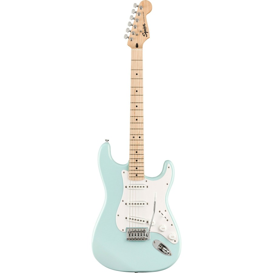 Guitars Squier | Squier Stratocaster Limited-Edition Electric Guitar Pack With Squier Frontman 10G Amp Sonic Blue