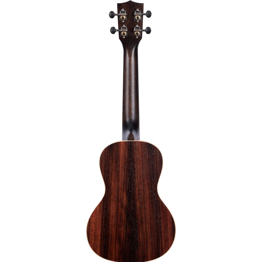 Guitars Kala | Kala Ka-Eby-C Striped Ebony Concert Ukulele Natural