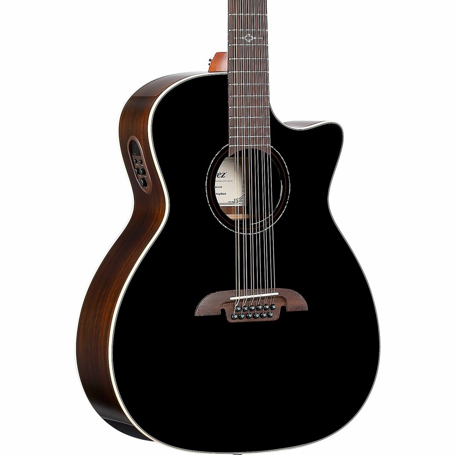 Guitars Alvarez 12-String | Alvarez Ag70Ce 12-String Grand Auditorium Acoustic-Electric Guitar Black