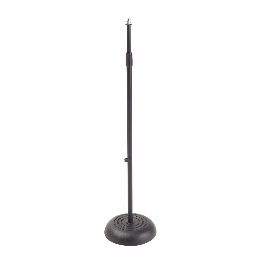 Accessories Proline | Proline Ms235 Round Base Microphone Stand Black