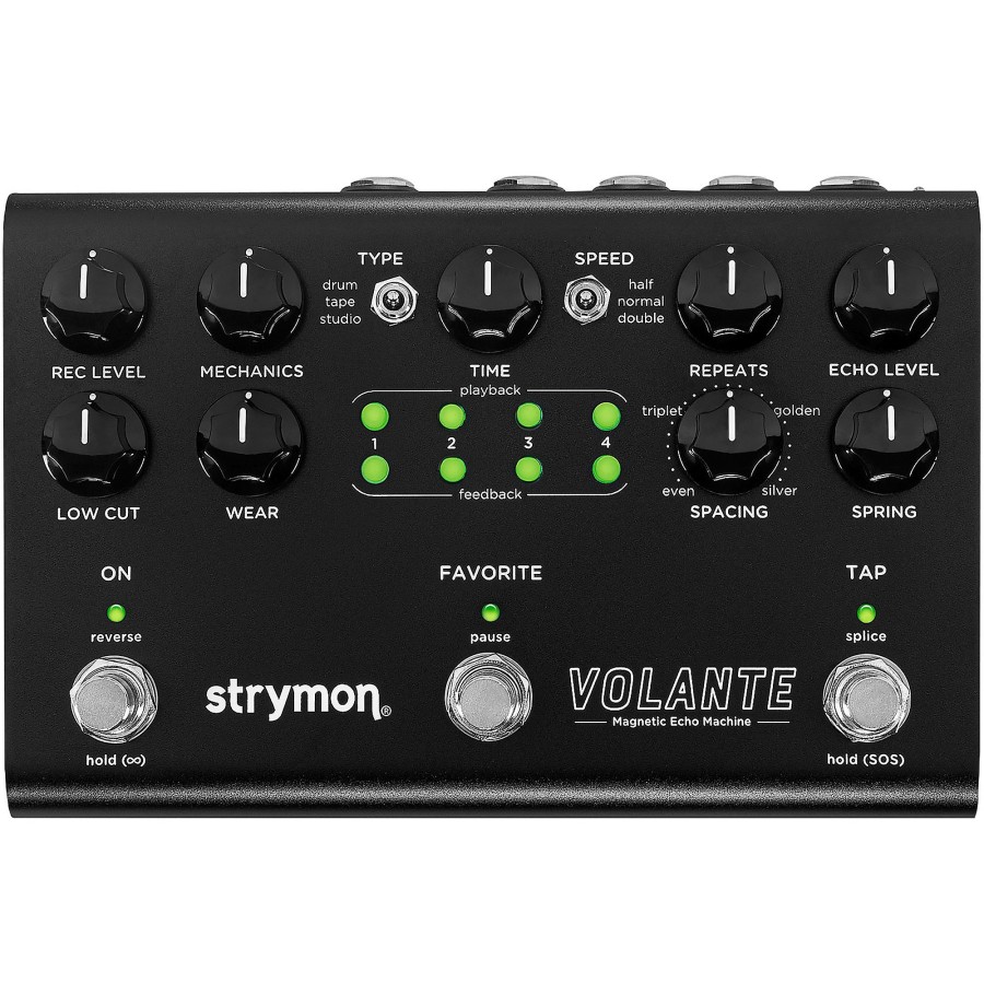 Amps & Effects Strymon Delay & Reverb | Strymon Volante Magnetic Echo Machine Delay Effects Pedal Midnight