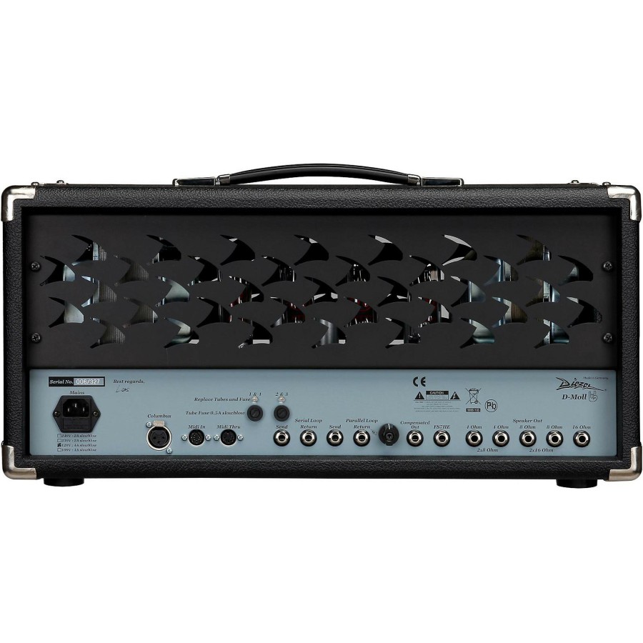 Amps & Effects Diezel Heads | Diezel D-Moll 100W Tube Guitar Amp Head