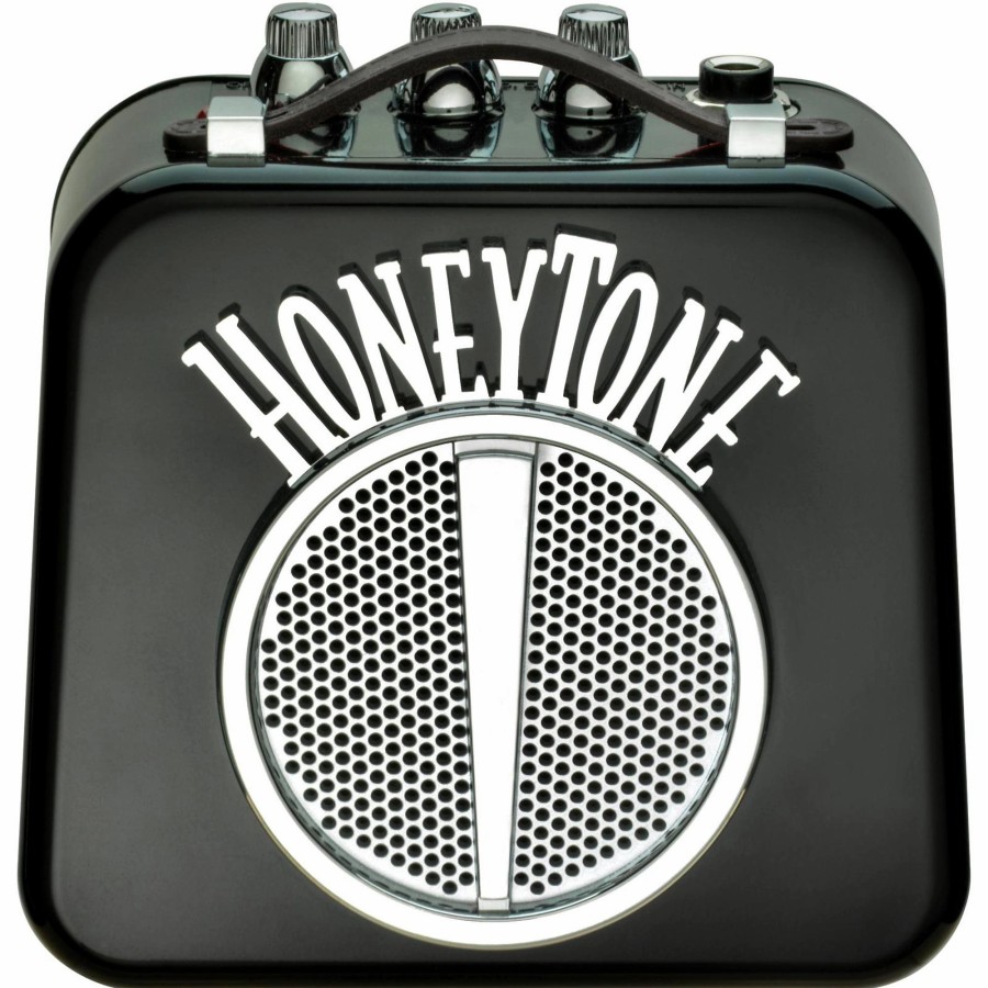 Amps & Effects Honeytone Mini Amps | Honeytone N-10 Guitar Mini Amp Black