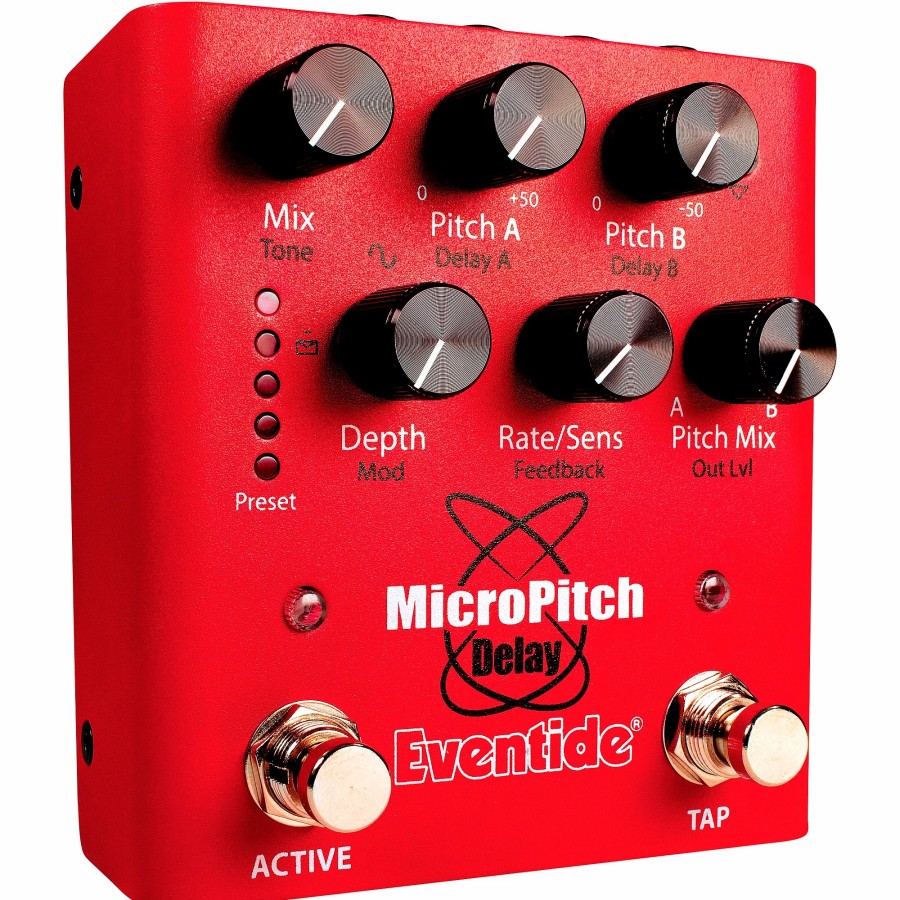 Amps & Effects Eventide Delay & Reverb | Eventide Micropitch Delay Effects Pedal Red