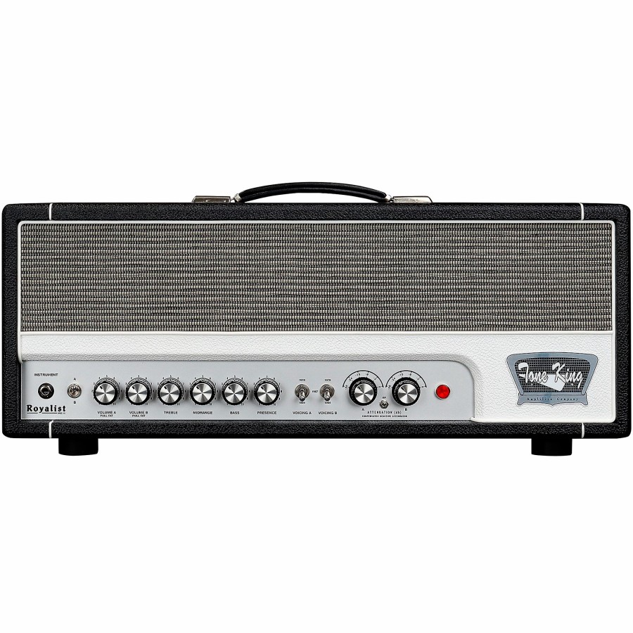 Amps & Effects Tone King Heads | Tone King Royalist Mkiii 40-Watt All-Tube 2-Channel Head With Dual Iron Man Attenuators Black