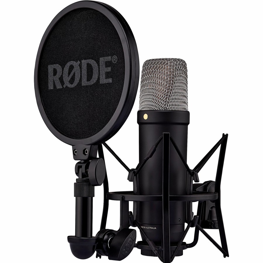 Mics & Wireless RODE | Rode Nt1 5Th Generation Black