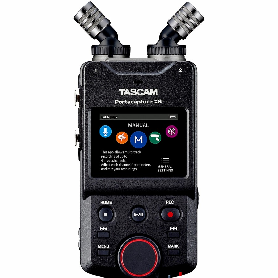 Recording TASCAM | Tascam Portacapture X6 High-Resolution Adaptive Multi-Recorder