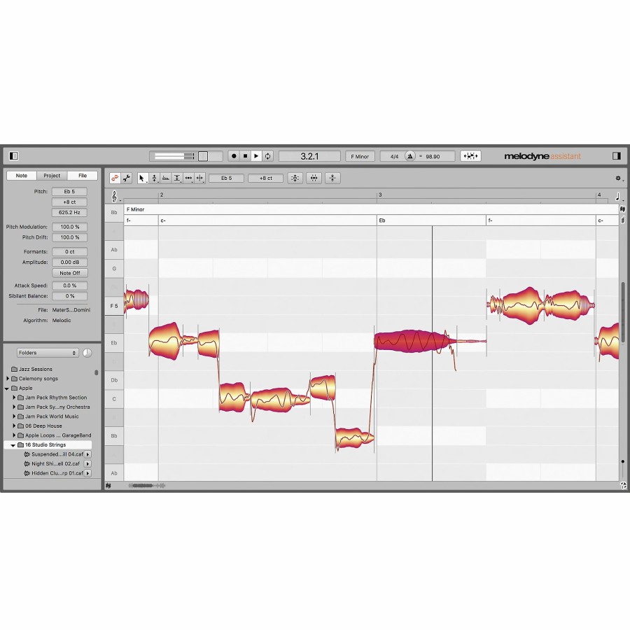 Recording Celemony | Celemony Melodyne 5 Assistant (Software Download)