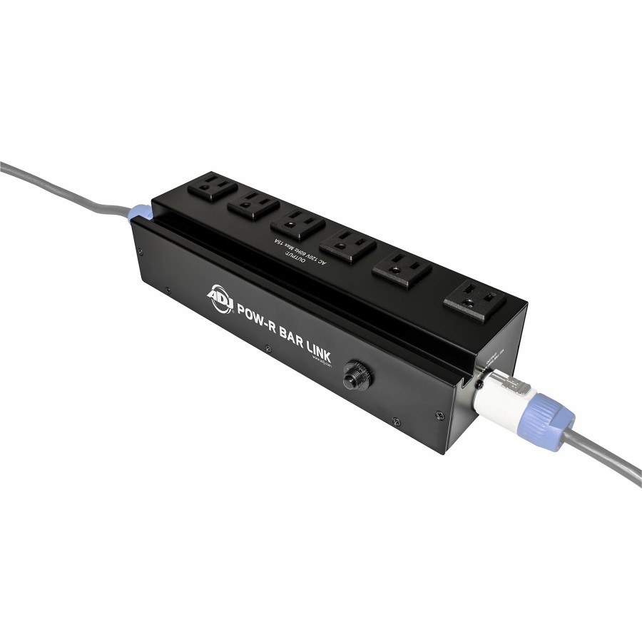 Live Sound American DJ | American Dj Pow-R Bar Link Professional Power Strip Surge Protector