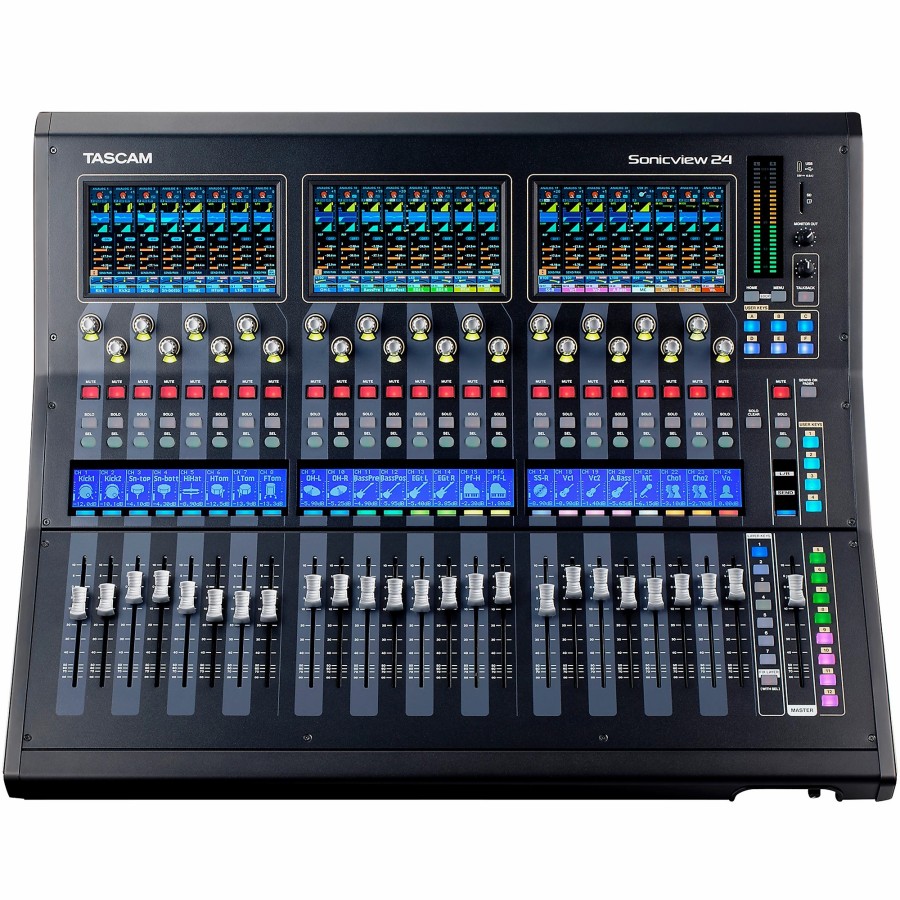 Recording TASCAM | Tascam Sonicview 24Xp 24-Channel Digital Mixer & Multitrack Recorder