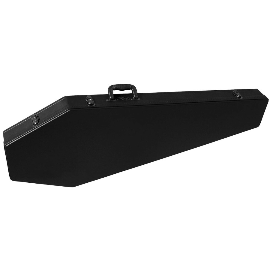 Basses Coffin Case Cases & Gig Bags | Coffin Case B-195 Bass Guitar Coffin Case Black Red