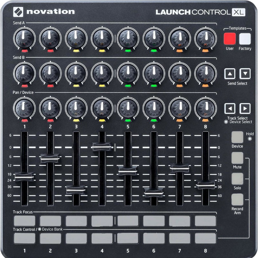 Keyboards & Midi Novation Midi Controllers | Novation Launch Control Xl Black