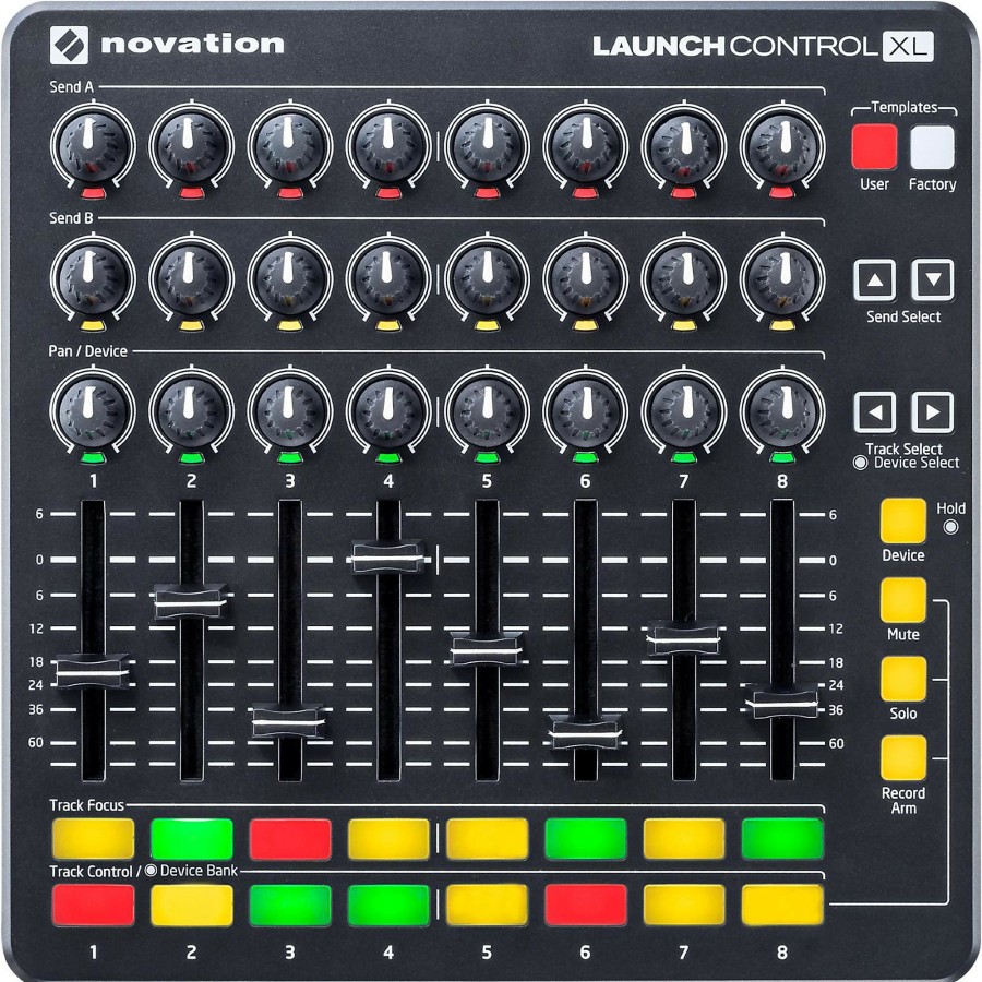 Keyboards & Midi Novation Midi Controllers | Novation Launch Control Xl Black