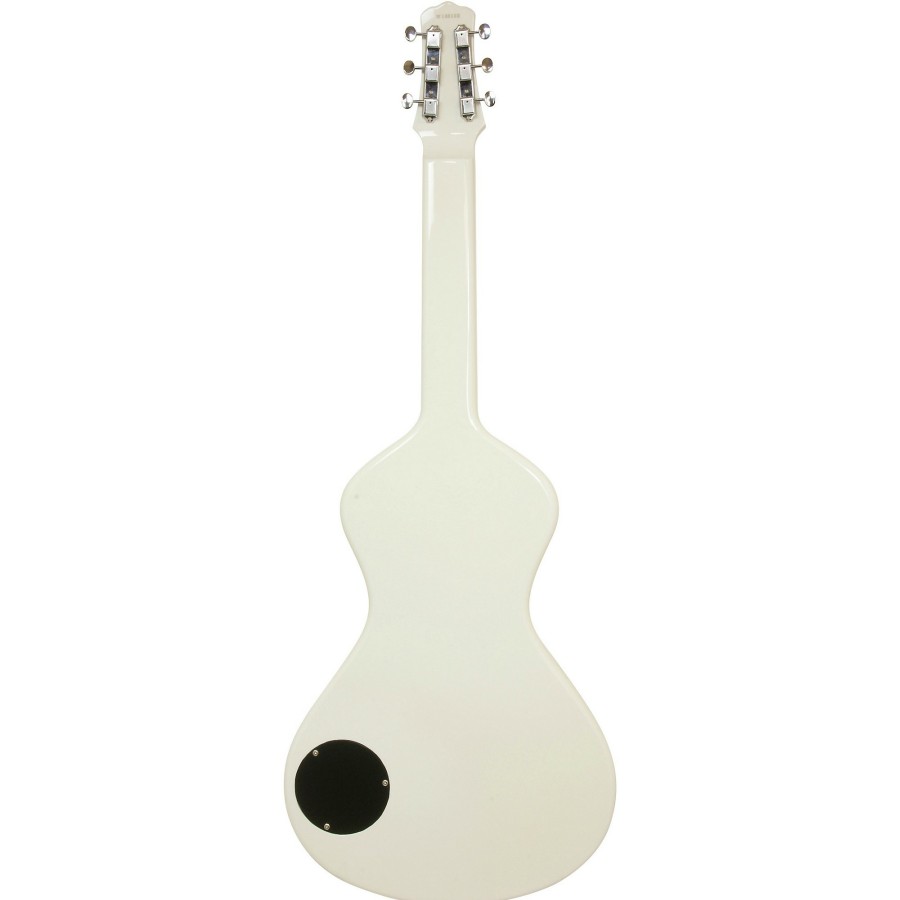 Guitars Asher Guitars u0026 Lap Steels | Asher Guitars & Lap Steels Electro Hawaiian Junior Lap Steel Guitar Antique White