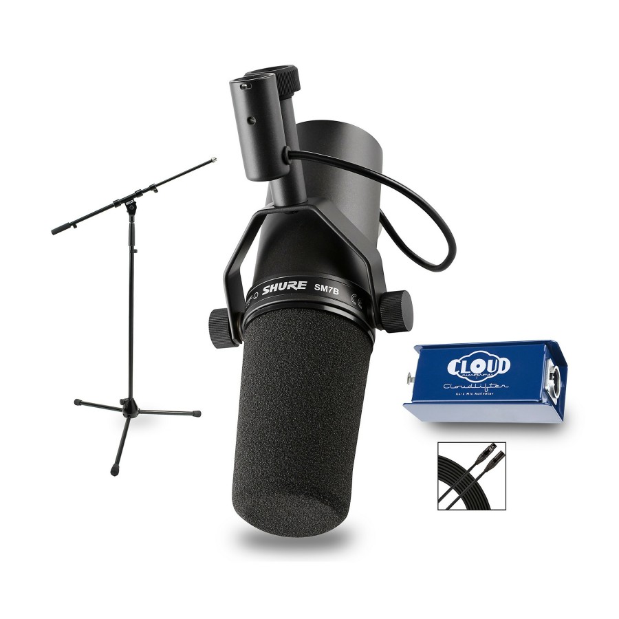 Mics & Wireless Shure | Shure Sm7B With Cloudlifter Cl-1 & Accessories