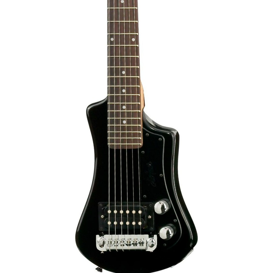 Guitars Hofner Travel & Mini | Hofner Shorty Electric Travel Guitar Black