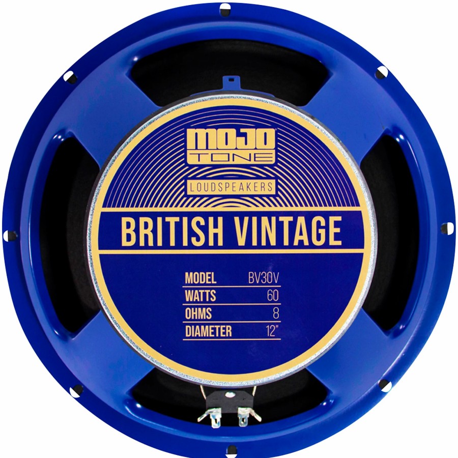 Amps & Effects Mojotone Amp Parts | Mojotone Bv-30V 60W 12" British Vintage Series Guitar Speaker 8 Ohm