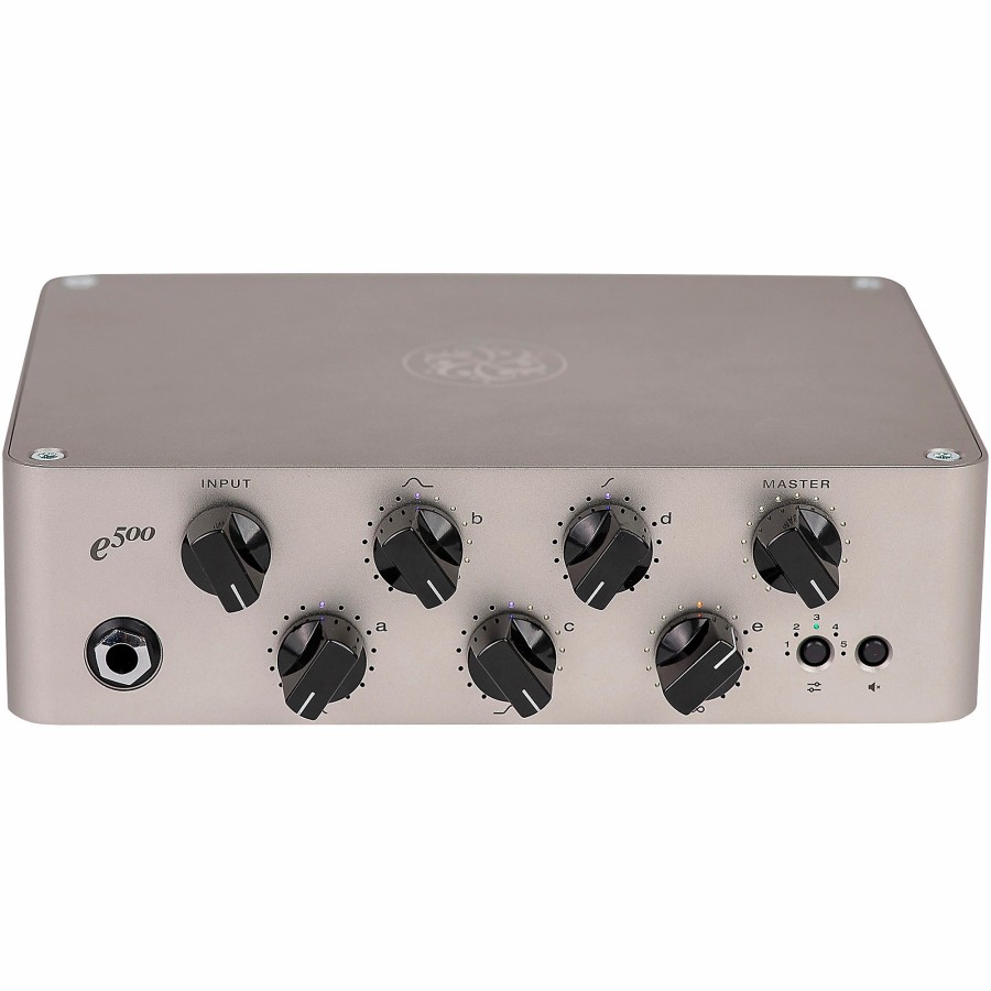 Amps & Effects Darkglass Heads | Darkglass Exponent 500 500W Hybrid Bass Amplifier Head Silver