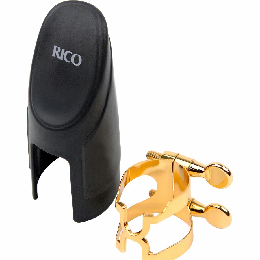 Accessories Rico | Rico H-Ligature For Soprano Saxophone Gold