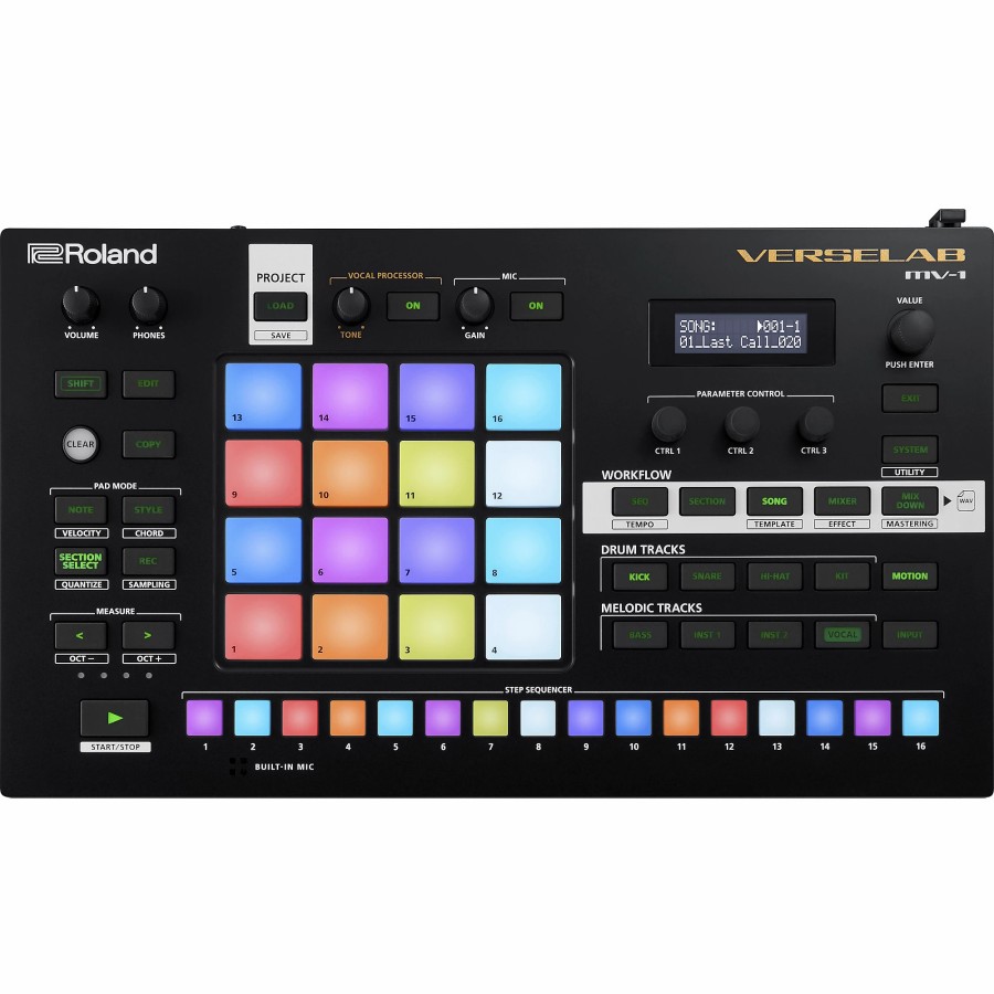 Keyboards & Midi Roland | Roland Verselab Mv-1 Production Studio