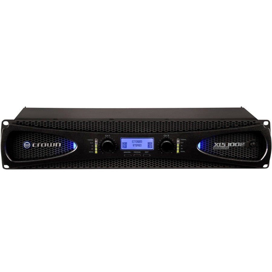 Live Sound Crown | Crown Xls1002 2-Channel 350W Power Amplifier With Onboard Dsp