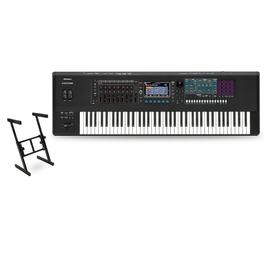 Keyboards & Midi Roland | Roland Fantom-7 Workstation With Z Stand