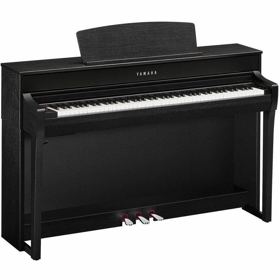 Keyboards & Midi Yamaha Home Digital Pianos | Yamaha Clavinova Clp-745 Console Digital Piano With Bench Matte Black