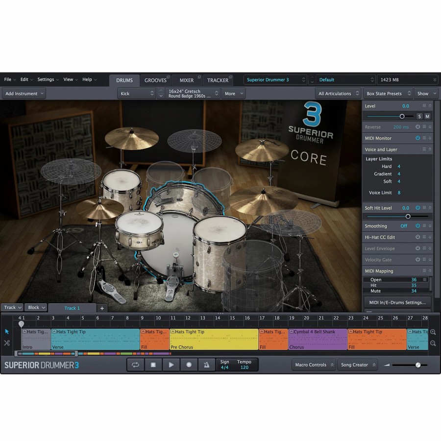 Recording Toontrack | Toontrack Superior Drummer 3.0 Crossgrade From Ezdrummer 2 Vssd