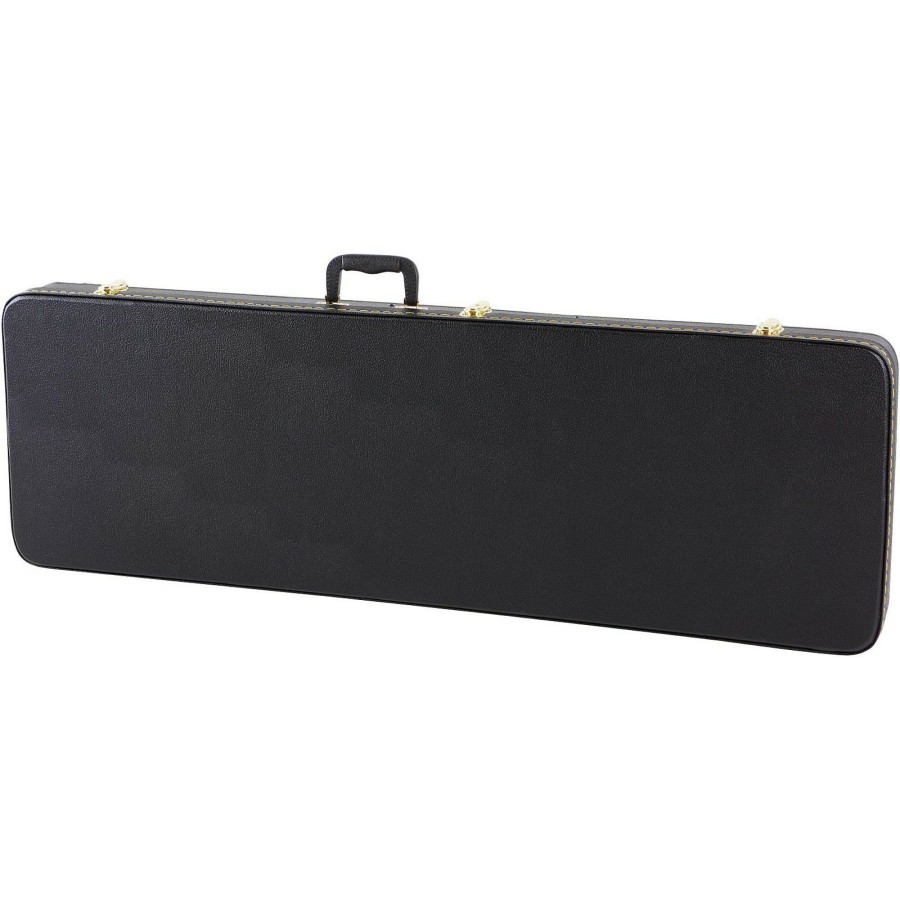 Basses Musician's Gear Cases & Gig Bags | Musician'S Gear Deluxe Bass Case Black