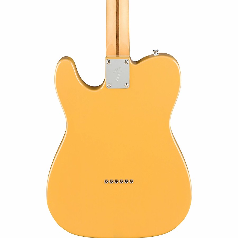 Guitars Fender Solid Body | Fender Player Telecaster Maple Fingerboard Electric Guitar Butterscotch Blonde