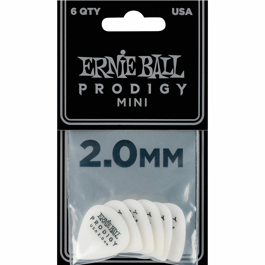 Guitars Ernie Ball Guitar Picks | Ernie Ball Prodigy Picks Mini 2.0 Mm 6 Pack