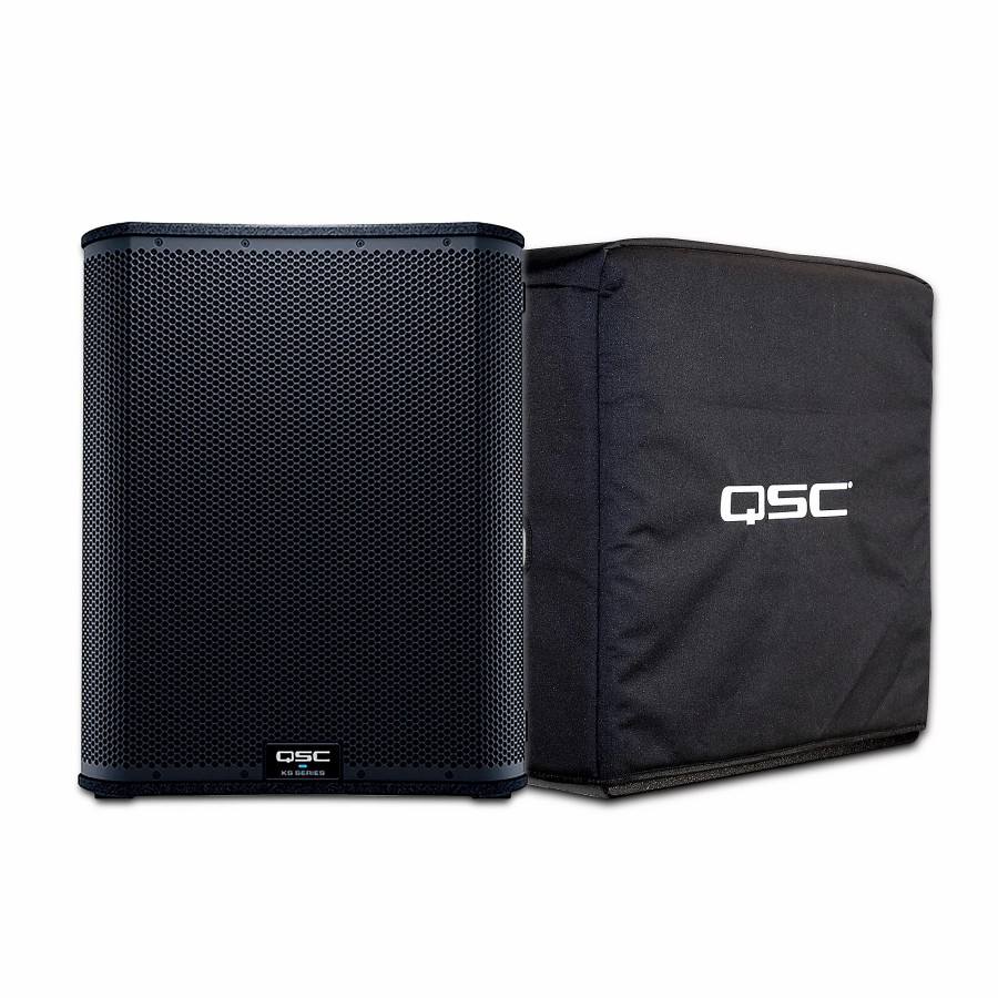 Live Sound QSC | Qsc Ks118 3,600W 18" Powered Subwoofer With Qsc Padded Cover