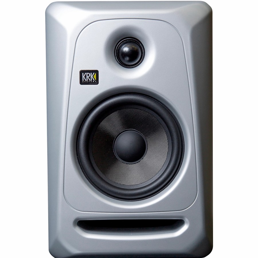 Recording KRK | Krk Classic 5 G3 5" Powered Studio Monitor, Limited-Edition Silver And Black (Each)