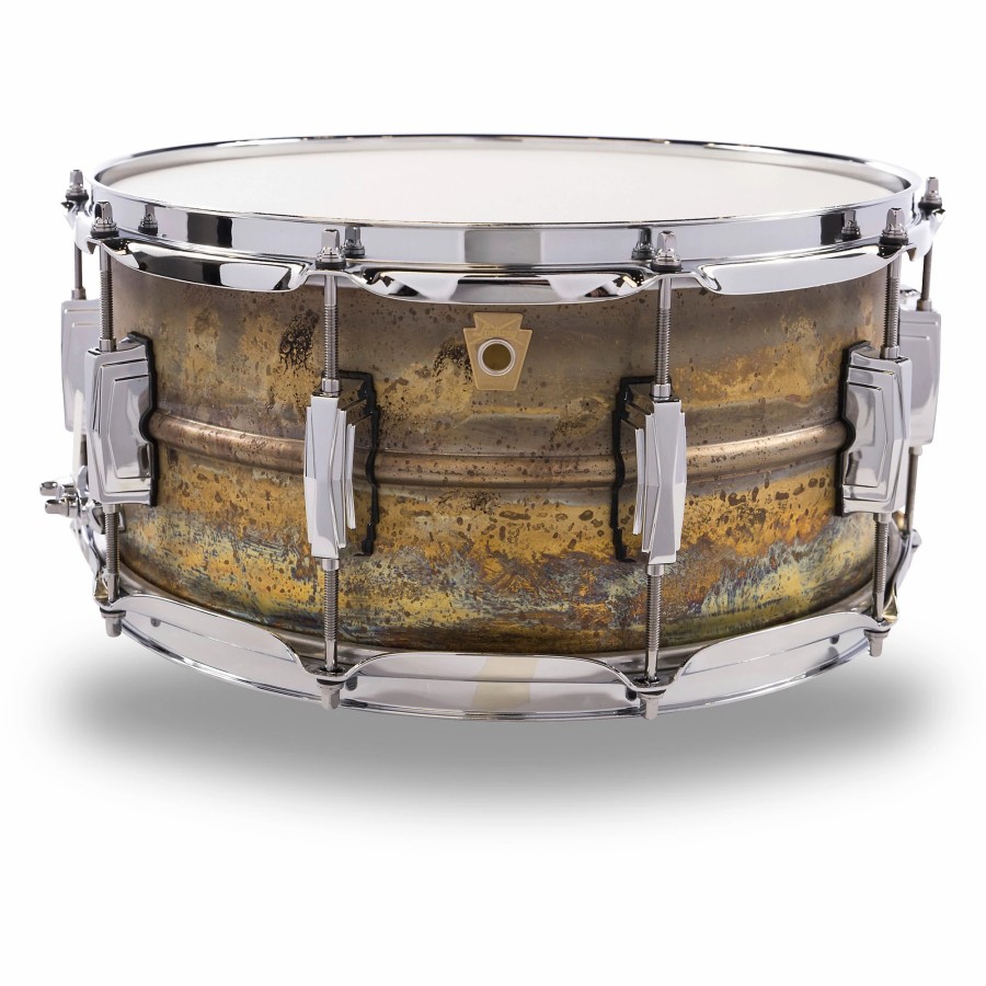 Drums Ludwig Snare Drums | Ludwig Raw Brass Snare Drum 14 X 6.5 In.