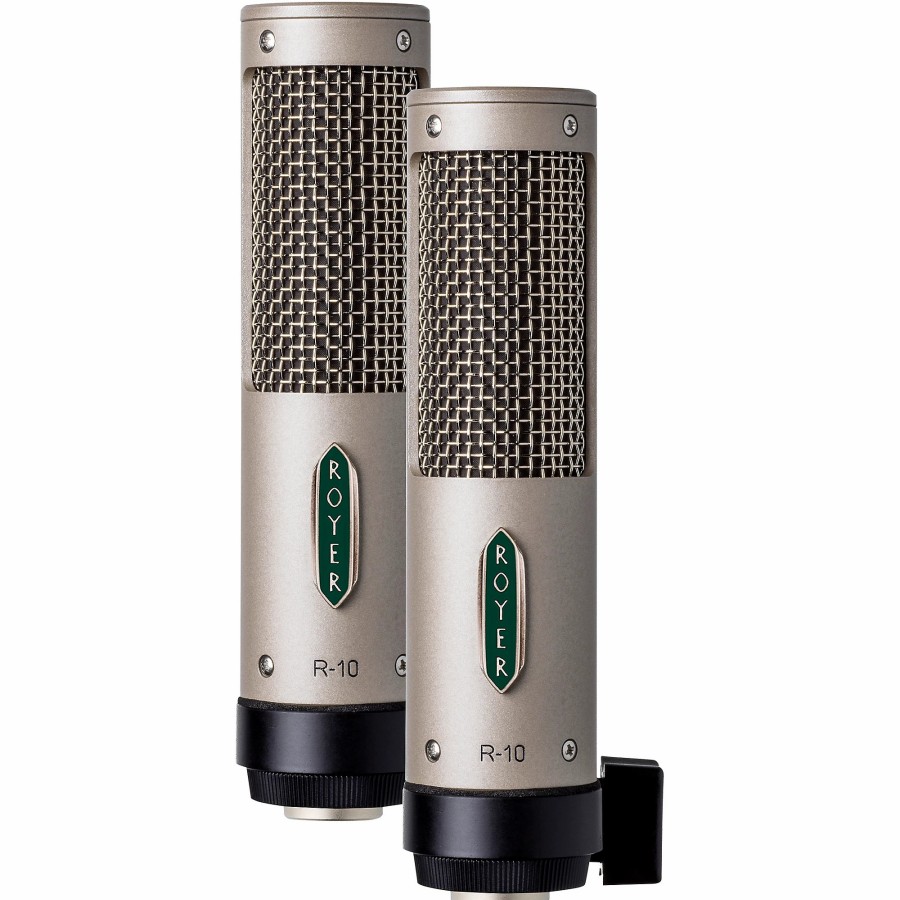 Mics & Wireless Royer | Royer R-10 Ribbon Microphone Matched Pair