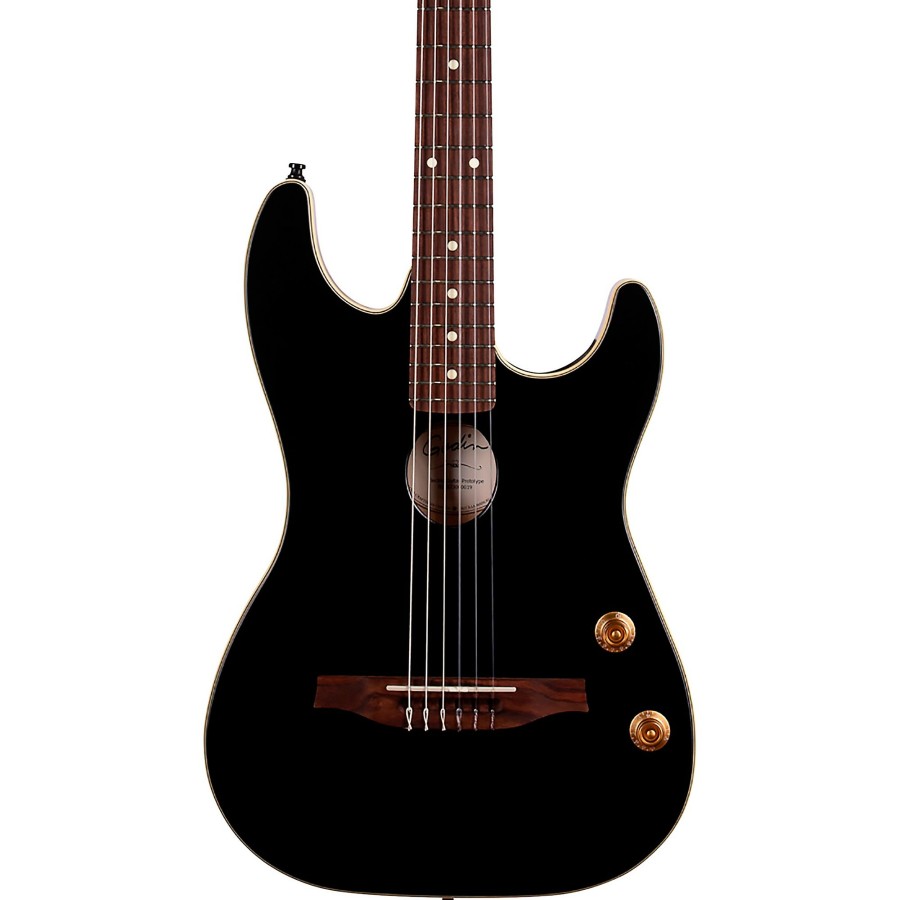 Guitars Godin | Godin G-Tour Eq Cedar-Maple Nylon Acoustic-Electric Guitar Matte Black