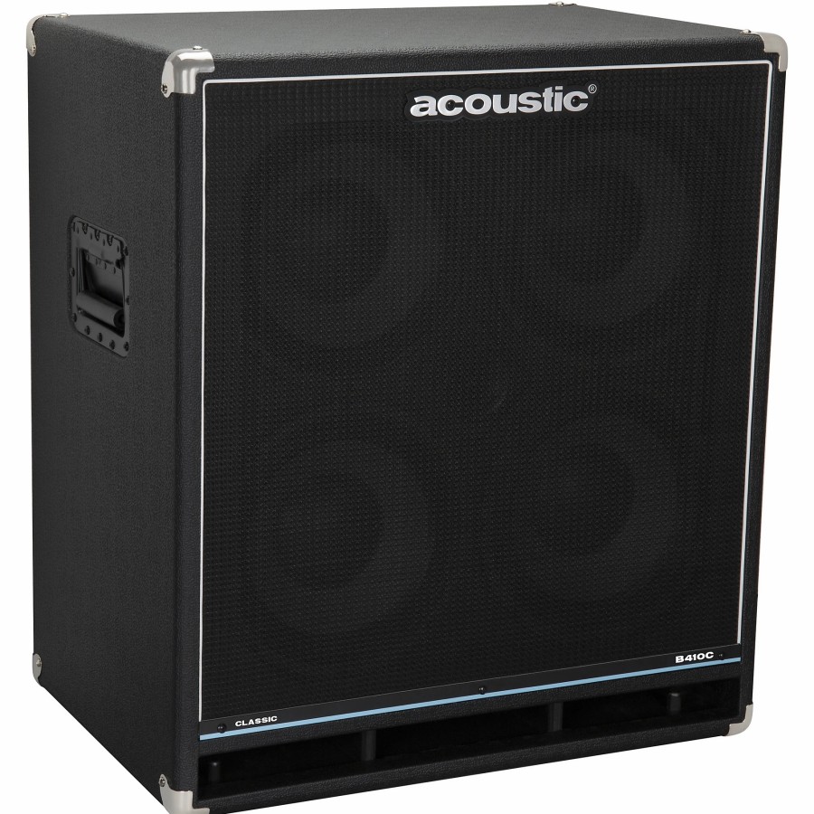 Basses Acoustic Bass Amps | Acoustic B410C Classic 400W 4X10 Bass Speaker Cabinet Black