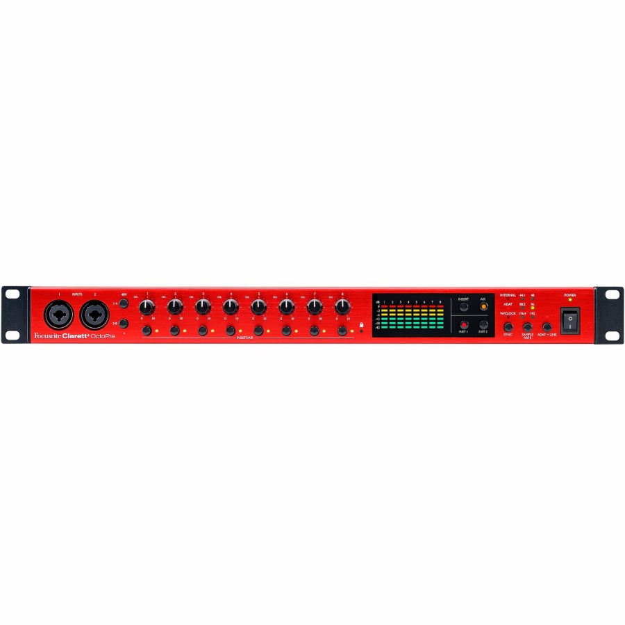 Live Sound Focusrite | Focusrite Clarett+ Octopre 8-Channel Mic Pre