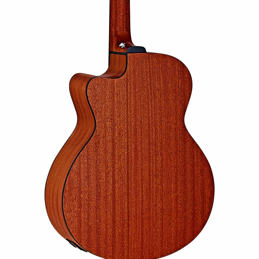 Basses Ortega Fretted | Ortega Deep Series 5 D538-4 Mahogany Acoustic-Electric Bass Open Pore Natural