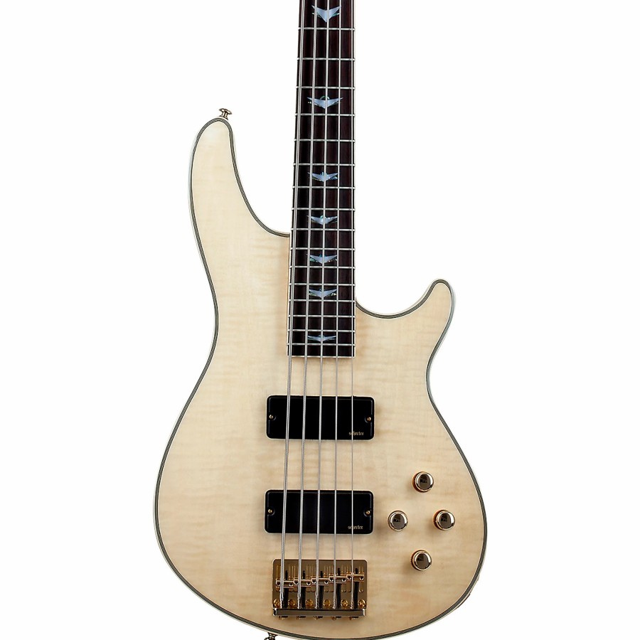 Basses Schecter Guitar Research 5-String | Schecter Guitar Research Omen Extreme-5 Electric Bass Gloss Natural