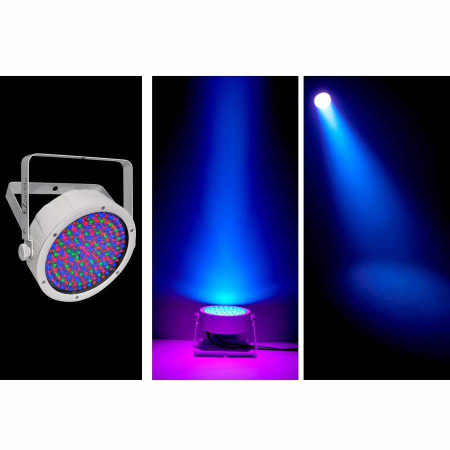 Lighting CHAUVET DJ | Chauvet Dj Ezpar 64 Battery-Operated Rgba Led Par-Style Wash Light White