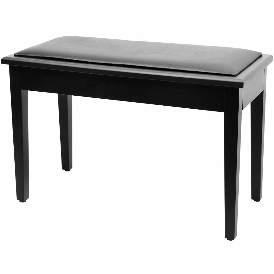 Keyboards & Midi On-Stage Benches & Stools | On-Stage Deluxe Piano Bench With Storage Compartment