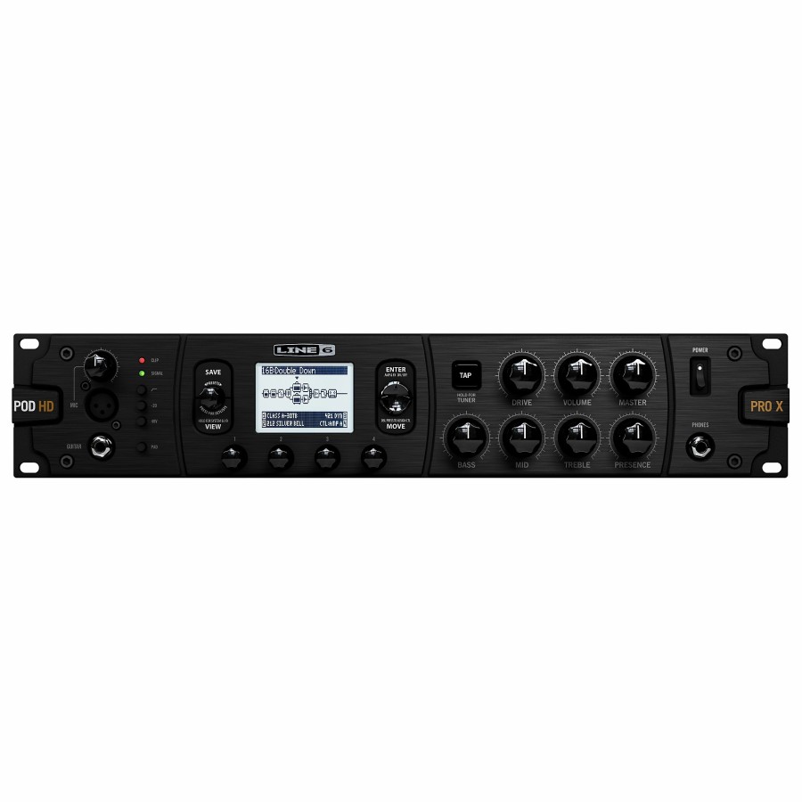 Amps & Effects Line 6 Multi-Effects Pedals | Line 6 Pod Hd Pro X Guitar Multi-Effects Processor