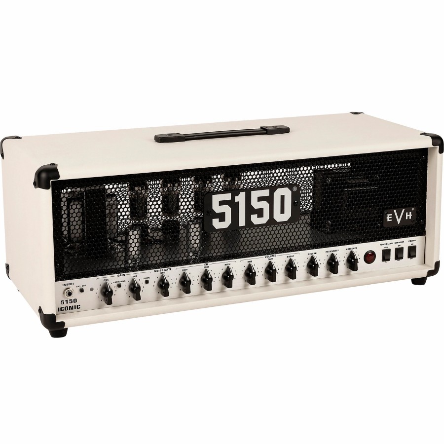 Guitars EVH Guitar Amps | Evh 5150 Iconic 80W Guitar Amp Head Ivory